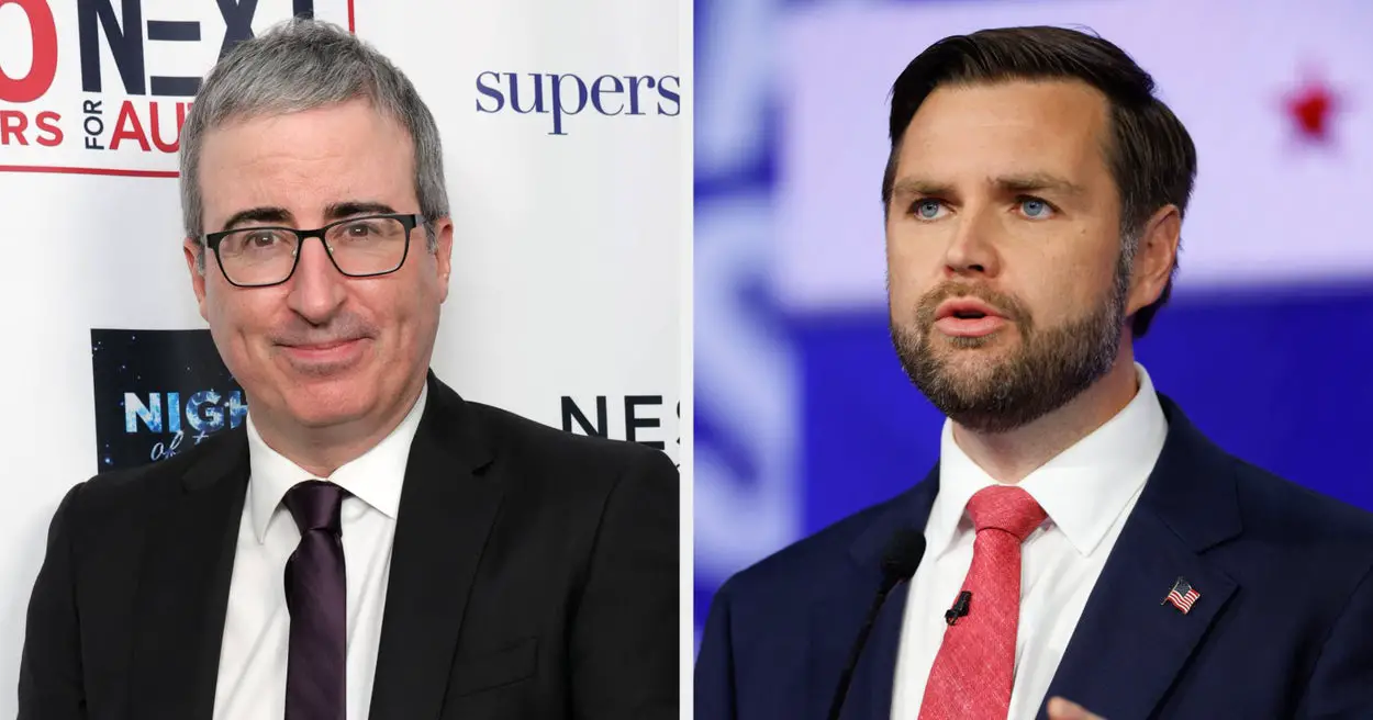 John Oliver Slammed JD Vance Following Vice Presidental Debate