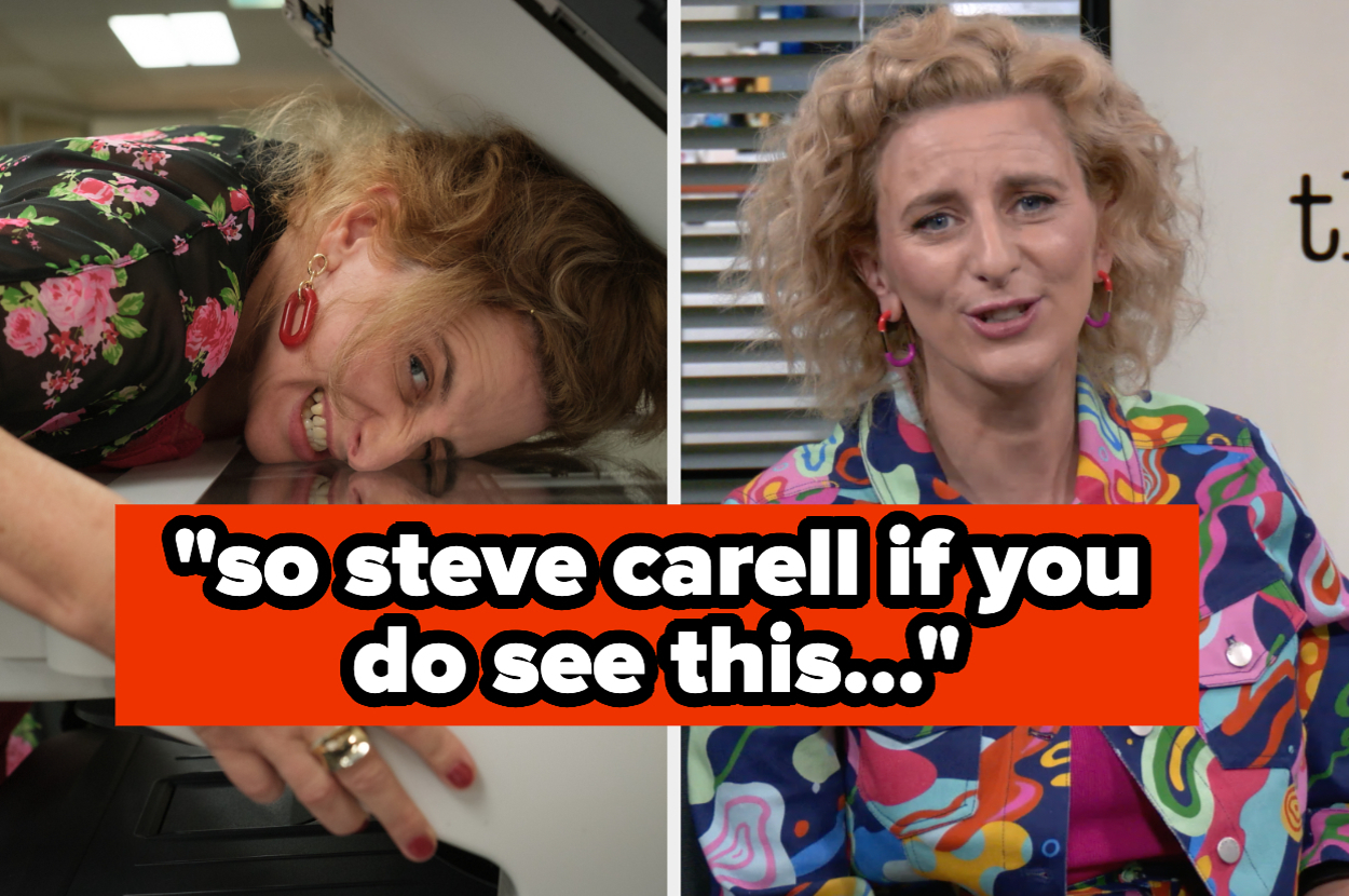 The Office's Felicity Ward Wants Steve Carell To Know...