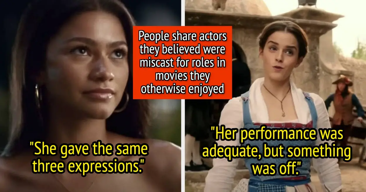 Movie Fans Reveal 37 Casting Blunders That They Believe Fell Flat